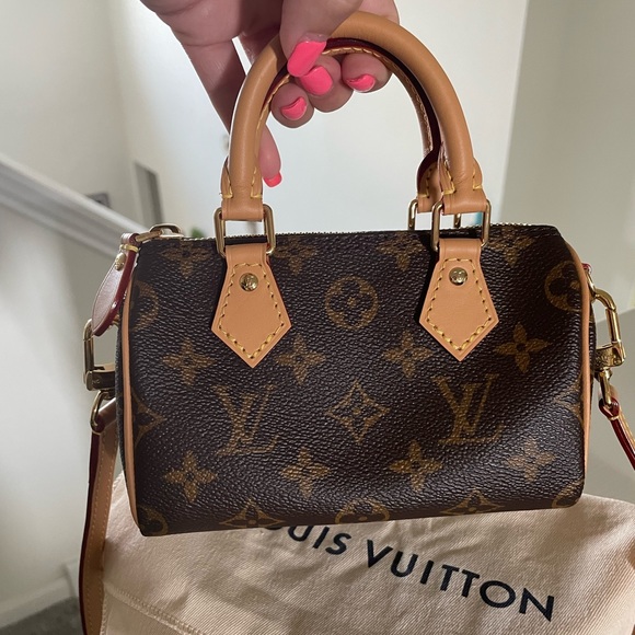 Louis Vuitton nano speedy monogram handbag - Picture 4 of 16